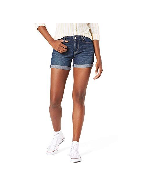 Signature by Levi Strauss & Co. Gold Label Women's Mid-Rise Shorts