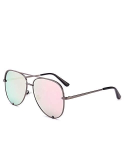 SORVINO Aviator Sunglasses for Women Classic Oversized Sun Glasses UV400 Protection