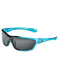 Polarized Wrap Around Sport Sunglasses