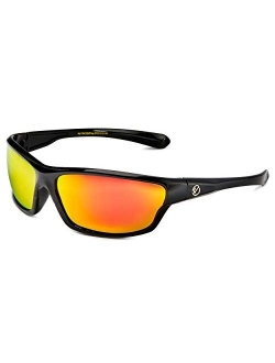 Polarized Wrap Around Sport Sunglasses