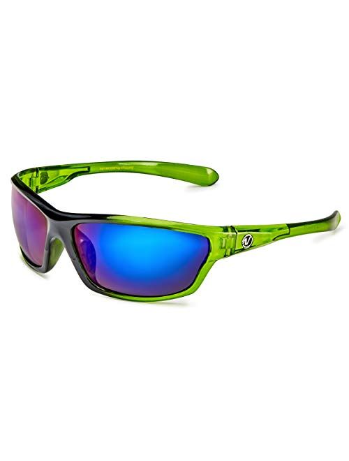 Polarized Wrap Around Sport Sunglasses