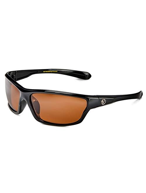 Polarized Wrap Around Sport Sunglasses