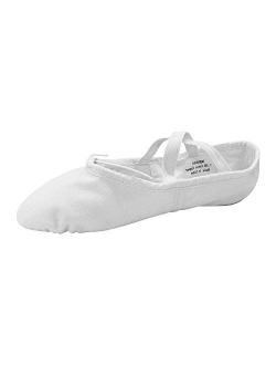 Danzcue Adult Split Sole Canvas Ballet Slipper