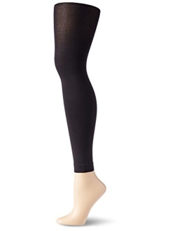 No Nonsense Women's Super Opaque Control Top Footless Tights