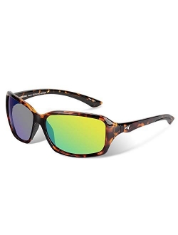 KastKing Alanta Polarized Sport Sunglasses for Women,Ideal for Driving Fishing Cycling and Running,UV Protection