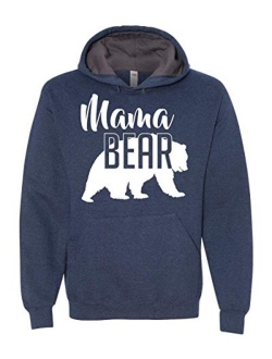 Mama Bear Hoodie Mom Women Soft Hoodie Adult Unisex Men's Women's