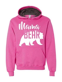 Mama Bear Hoodie Mom Women Soft Hoodie Adult Unisex Men's Women's