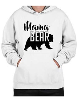 Mama Bear Hoodie Mom Women Soft Hoodie Adult Unisex Men's Women's