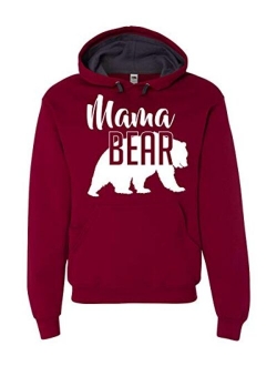 Mama Bear Hoodie Mom Women Soft Hoodie Adult Unisex Men's Women's