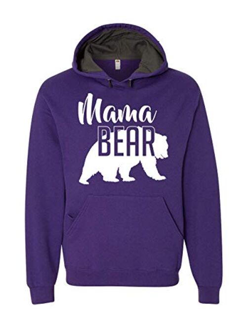 Mama Bear Hoodie Mom Women Soft Hoodie Adult Unisex Men's Women's