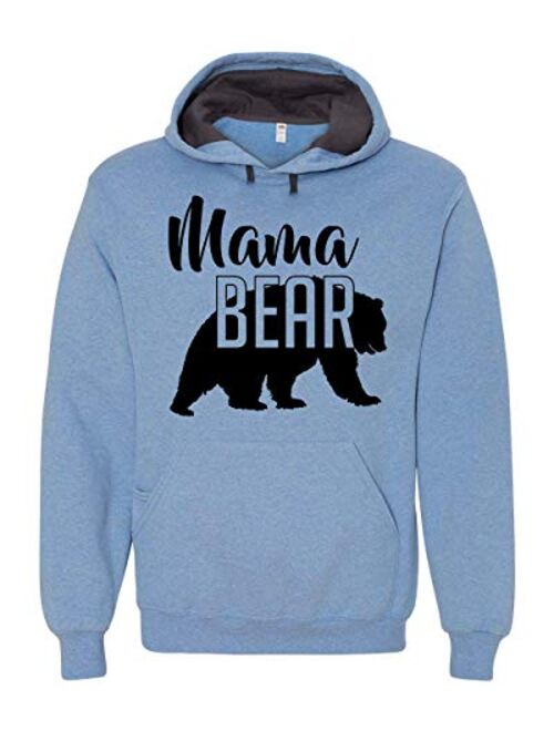 Mama Bear Hoodie Mom Women Soft Hoodie Adult Unisex Men's Women's