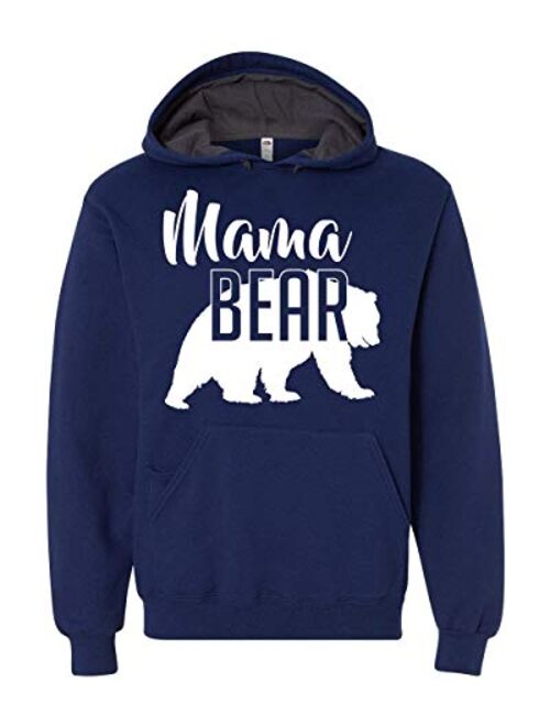 Mama Bear Hoodie Mom Women Soft Hoodie Adult Unisex Men's Women's