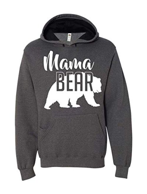 Mama Bear Hoodie Mom Women Soft Hoodie Adult Unisex Men's Women's