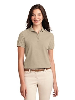 Port Authority Ladies Silk Touch Polo. L500