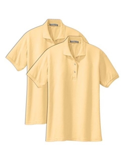 Port Authority Ladies Silk Touch Polo. L500