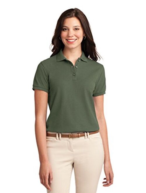 Port Authority Ladies Silk Touch Polo. L500