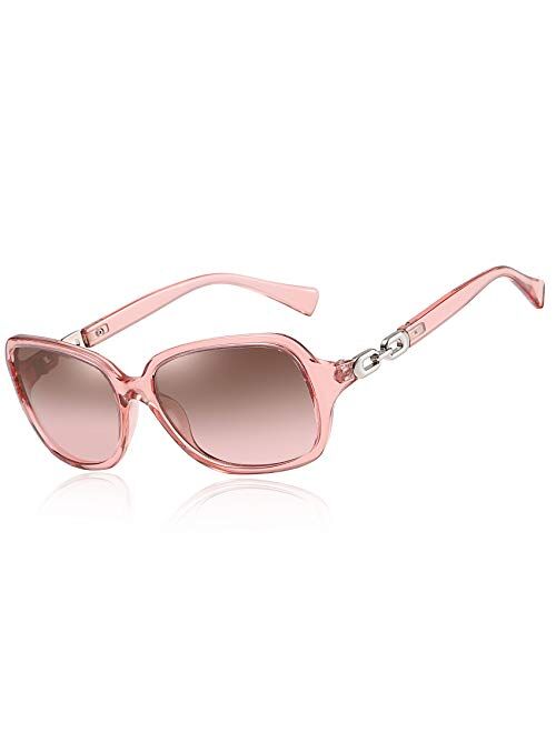 AOMASTE Retro Polarized Sunglasses for Women 100% UV400 Protection Lens Driving Outdoor Eyewear