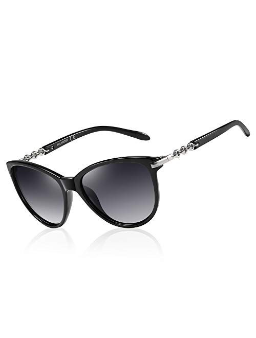 AOMASTE Retro Polarized Sunglasses for Women 100% UV400 Protection Lens Driving Outdoor Eyewear