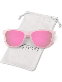 MEETSUN Polarized Sunglasses for Women Men Classic Retro Designer Style