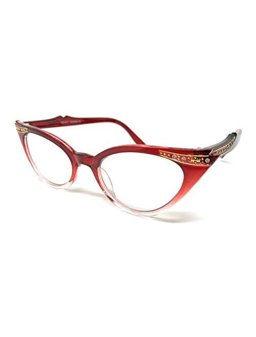 WebDeals - Cateye or High Pointed Eyeglasses or Sunglasses