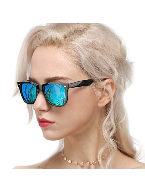 Myiaur Classic Sunglasses for Women Polarized Driving Anti-Glare 100% UV Protection