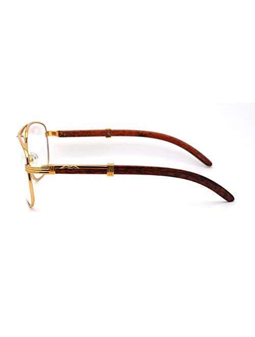 SA106 Art Nouveau Vintage Style Oval Metal Frame Eye Glasses