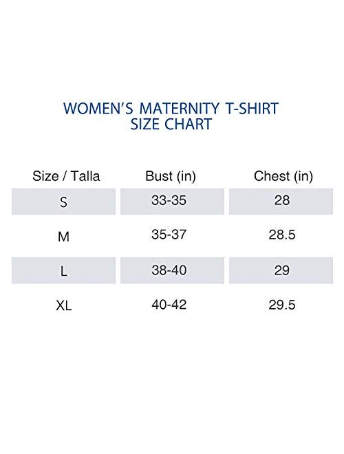 Women's Maternity Shirts Short&Long Sleeve Side Ruched Pregnancy Tops