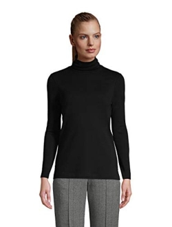 Women's Supima Cotton Long Sleeve Turtleneck