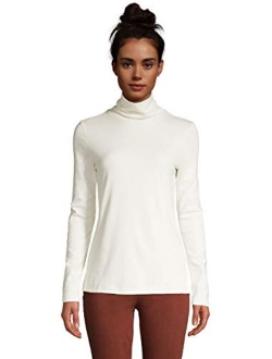 Women's Supima Cotton Long Sleeve Turtleneck