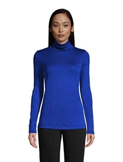 Women's Supima Cotton Long Sleeve Turtleneck