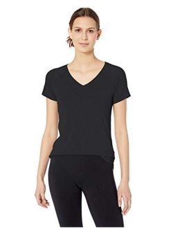 Women's Studio Short-Sleeve Lightweight V-Neck T-Shirt
