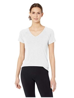 Women's Studio Short-Sleeve Lightweight V-Neck T-Shirt