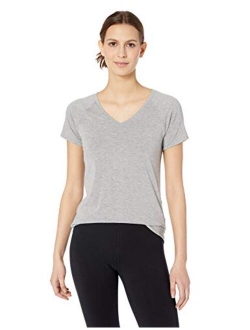 Women's Studio Short-Sleeve Lightweight V-Neck T-Shirt