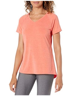 Women's Studio Short-Sleeve Lightweight V-Neck T-Shirt