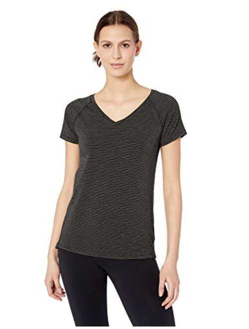 Amazon Essentials Women's Studio Short-Sleeve Lightweight V-Neck T-Shirt