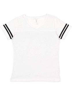 LAT Ladies' Fine Jersey Short Sleeve Football Tee