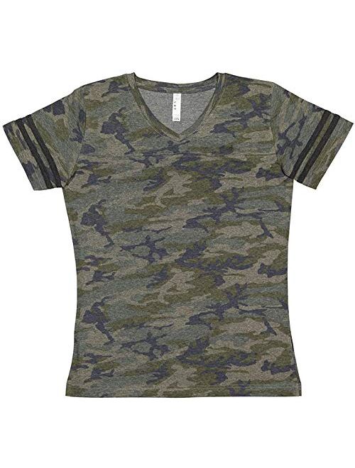 LAT Ladies' Fine Jersey Short Sleeve Football Tee