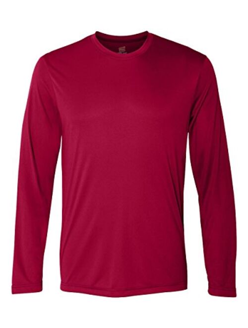 Hanes Cool DRI Performance Long-Sleeve T-Shirt (482L)