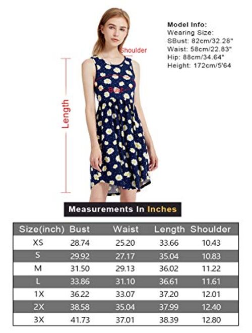 VEPKUL Womens Dresses Soft Loose Casual Sleep Short Dresses Home Night Shirt Dresses with Pockets