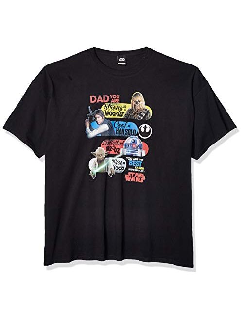 Star Wars Men's Officially Licensed Tees for Dad