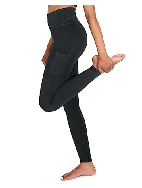  High Wasit Tummy Control Workout Compression Yoga