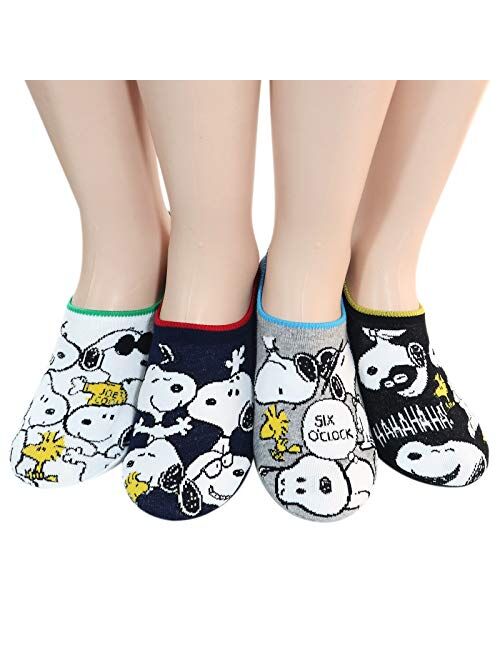 The Peanuts Snoopy Women and teen girls Licensed Socks Collection Socksense