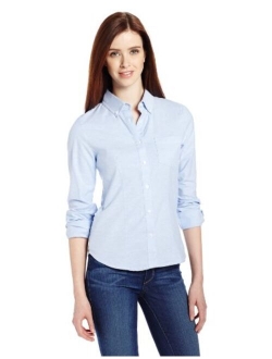 Uniforms Juniors' Long-Sleeve Oxford Blouse