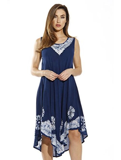 Riviera Sun Batik Embroidered Dress Sundresses for Women