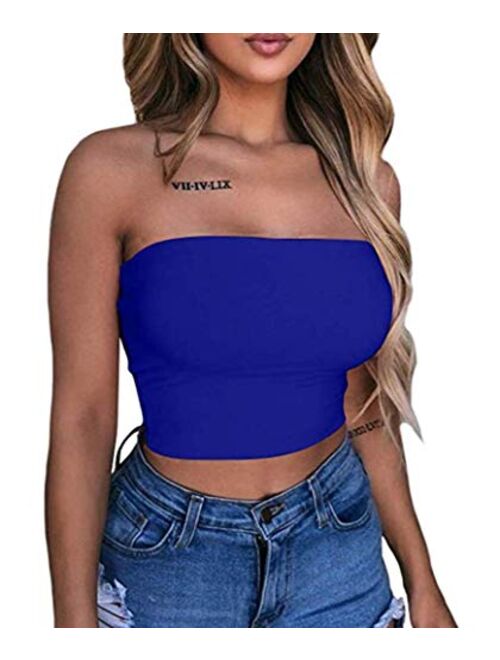 Women's All-Match Spaghetti Strap Crop Top