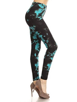 Ultra Soft Women's Printed Fashion Leggings BAT3TD