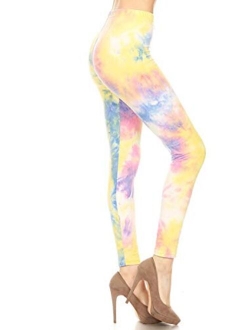 Ultra Soft Women's Printed Fashion Leggings BAT3TD