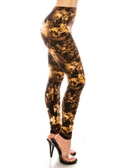 Ultra Soft Women's Printed Fashion Leggings BAT3TD