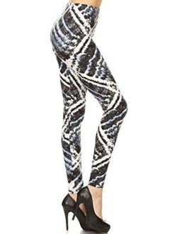 Ultra Soft Women's Printed Fashion Leggings BAT3TD