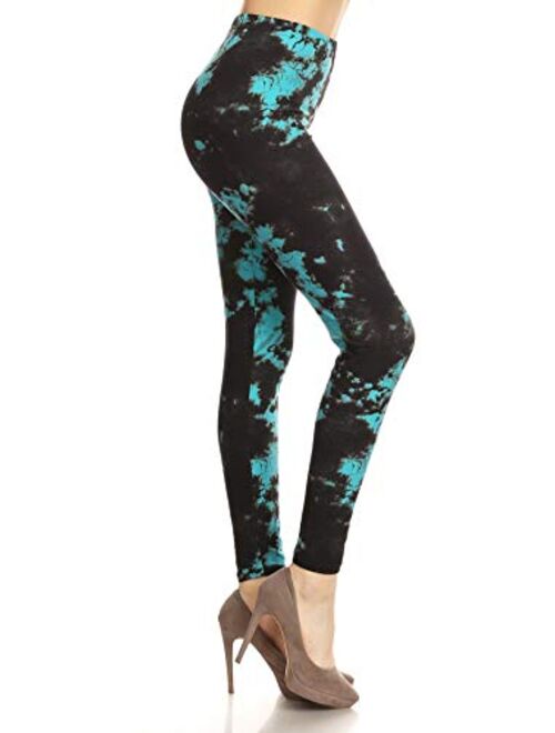 Leggings Depot Ultra Soft Women's Printed Fashion Leggings BAT3TD